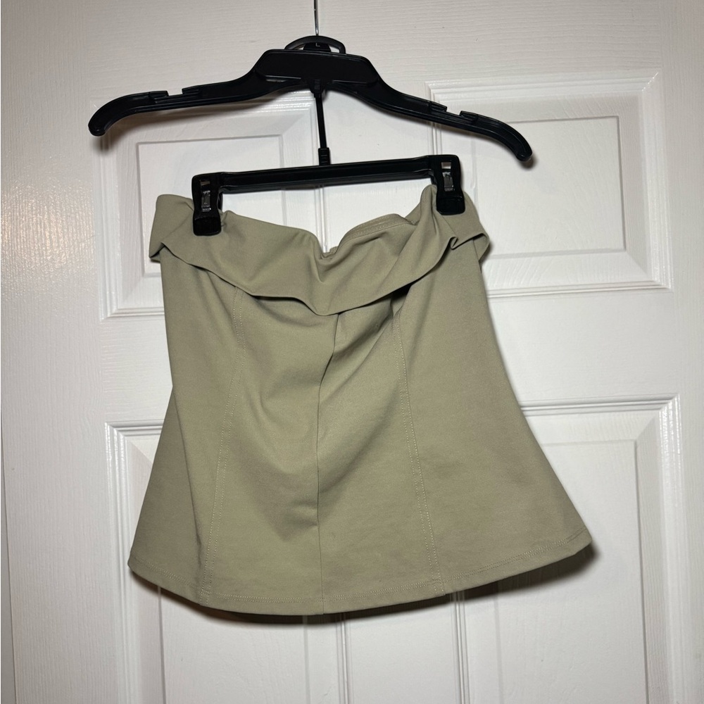 H & M Tan Bandeau Top